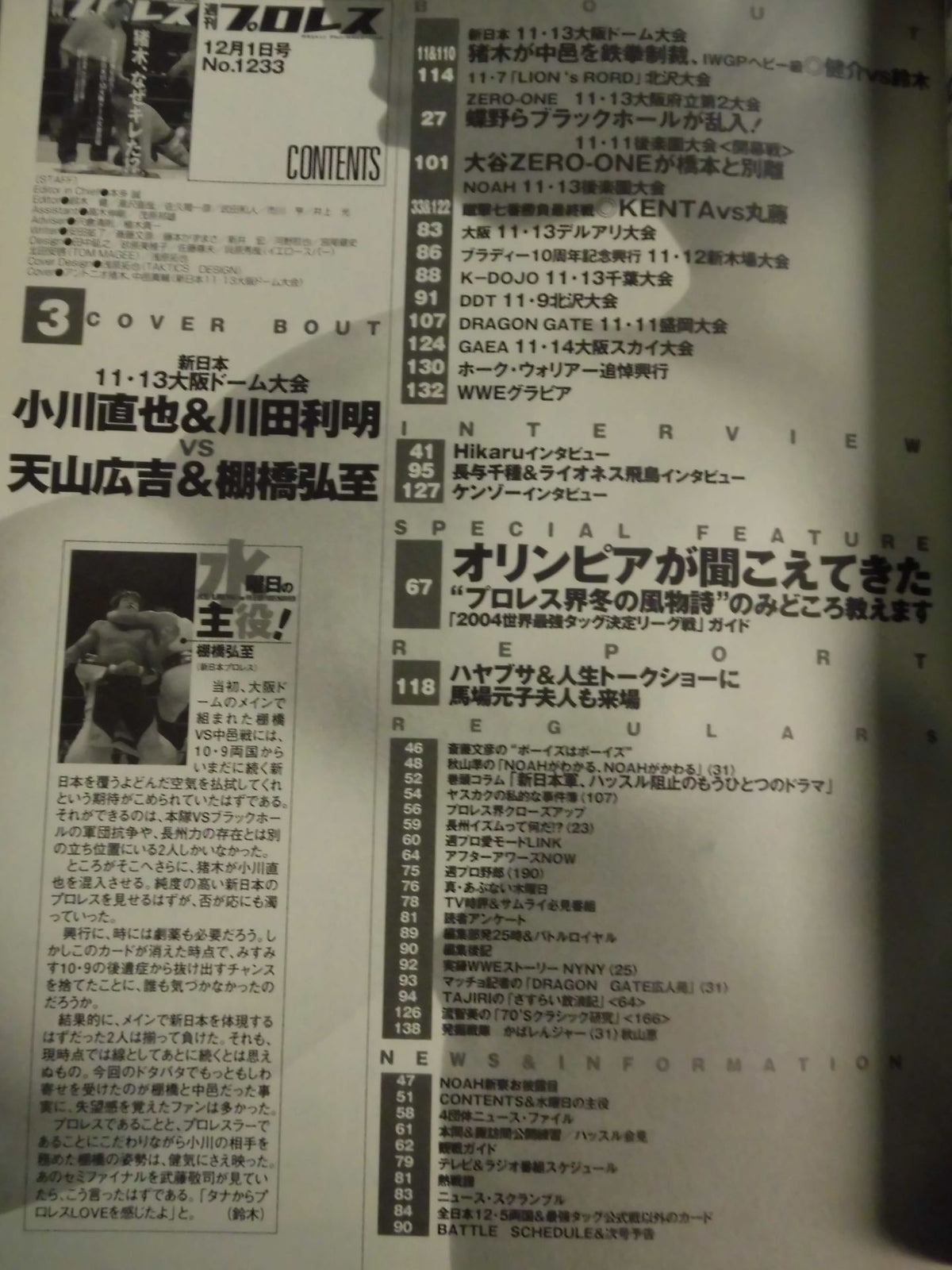 Weekly Pro Wrestling 1233