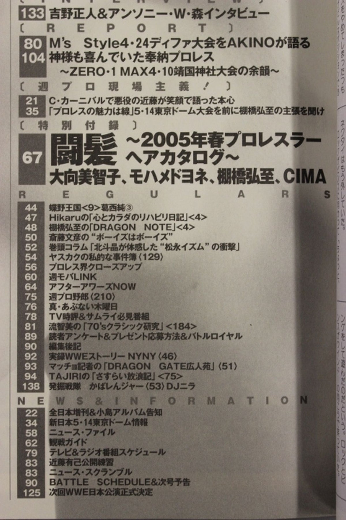 Weekly Pro Wrestling 1256