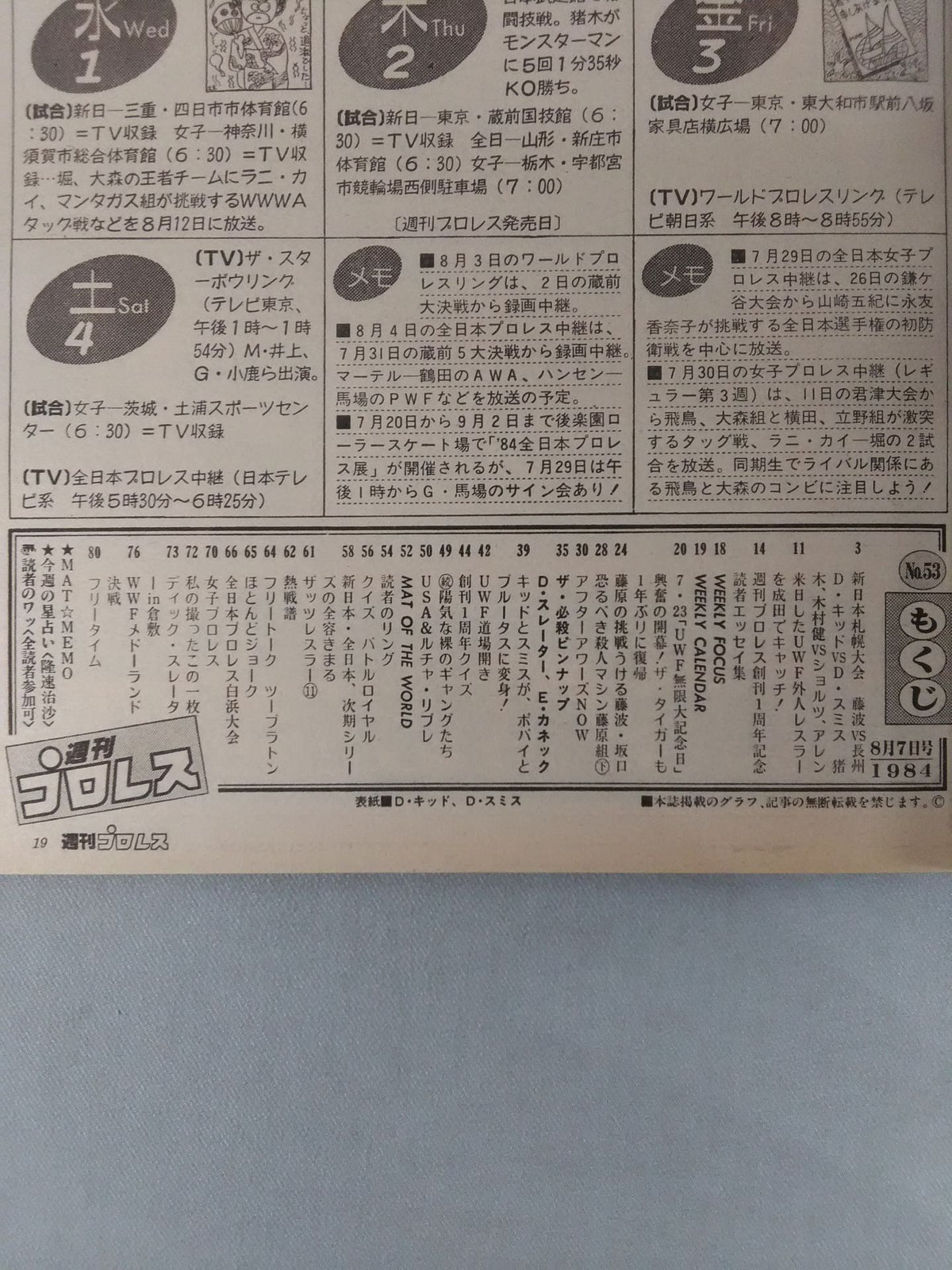 Weekly Pro Wrestling 53