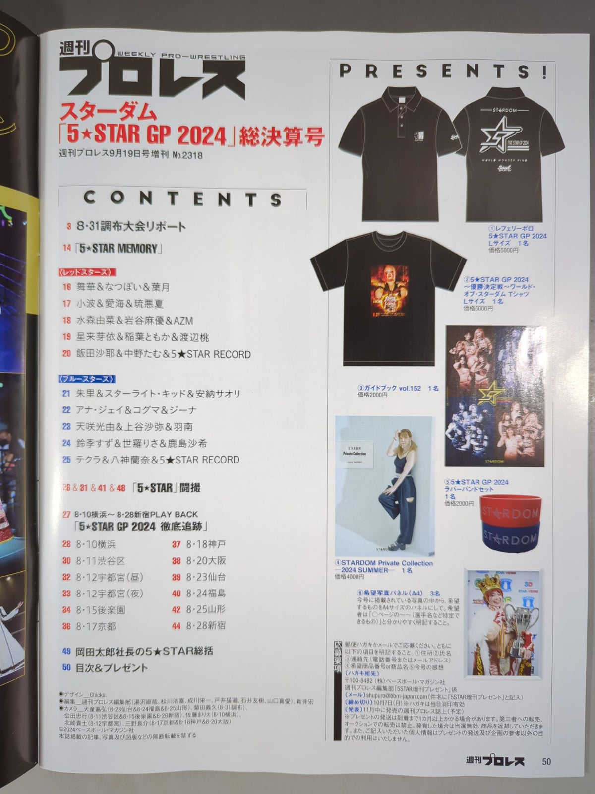 週刊プロレス2318