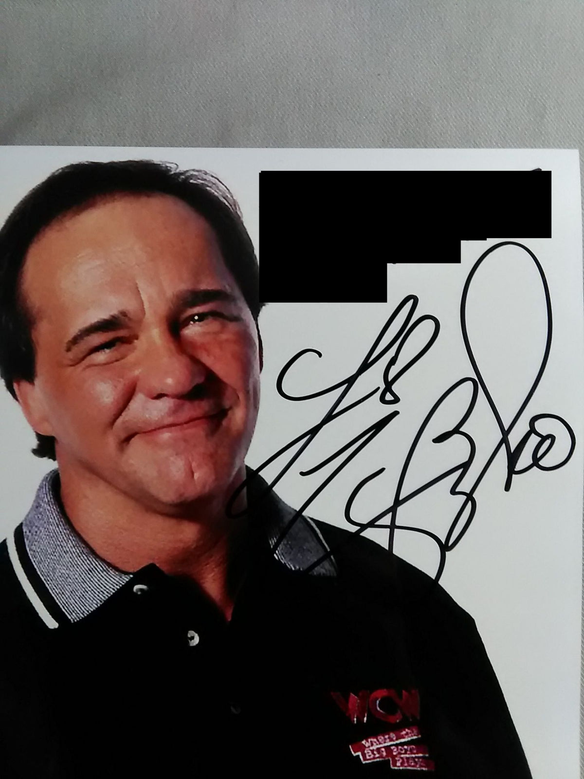 Larry Zbyszko hand signed autograph Pro-Photo ②