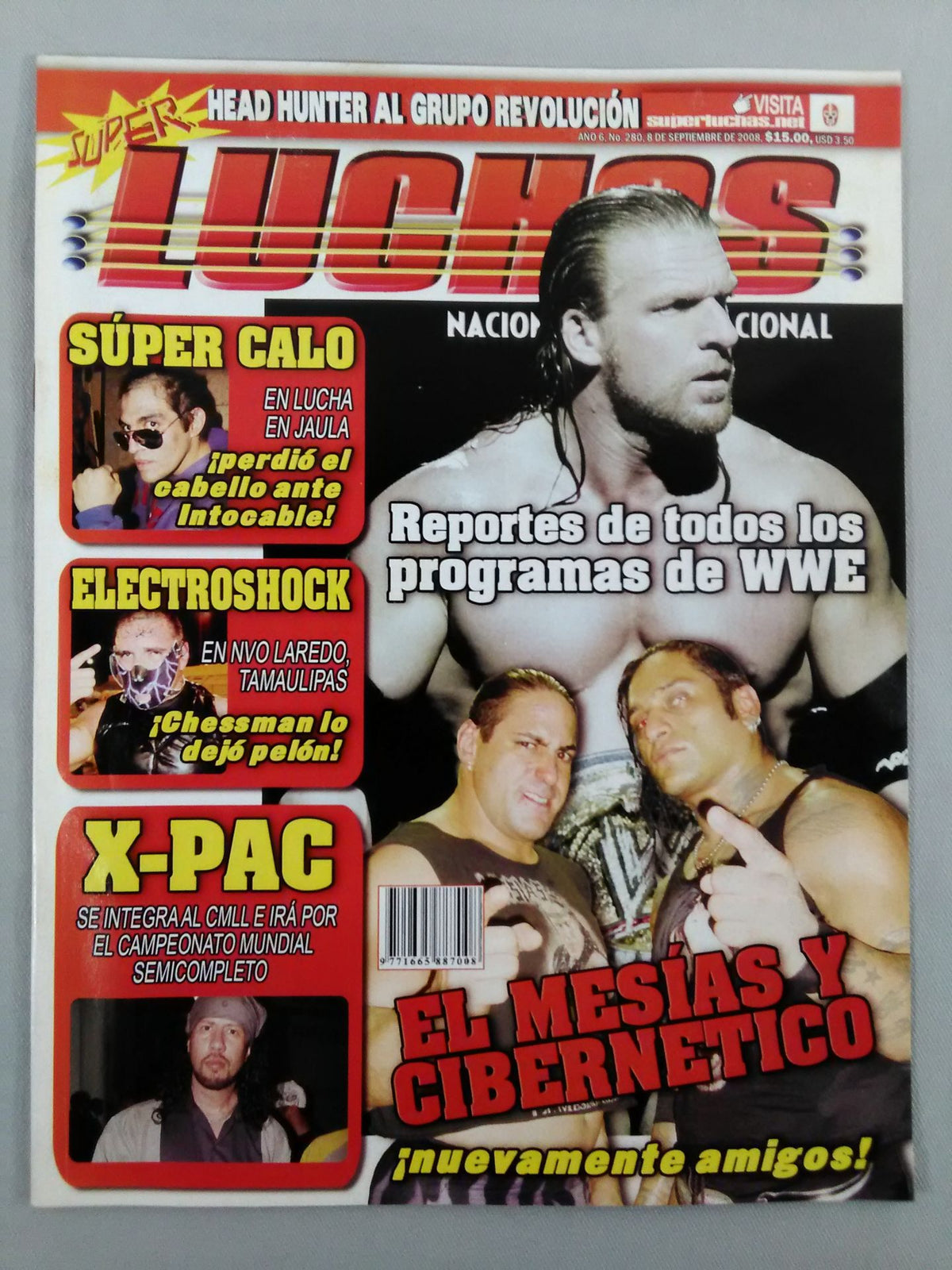SUPER LUCHAS NACIONAL E INTERNACIONAL No.280
