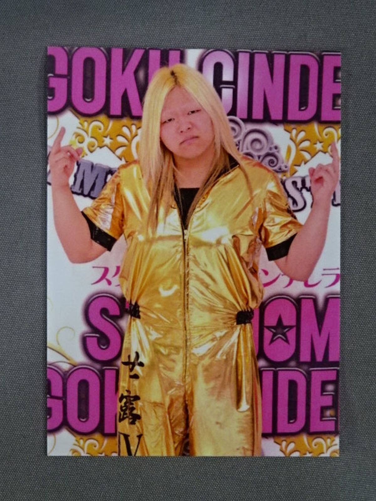 2013 STARDOM COLLECTION CARD IO IV Tiger Official autographed card