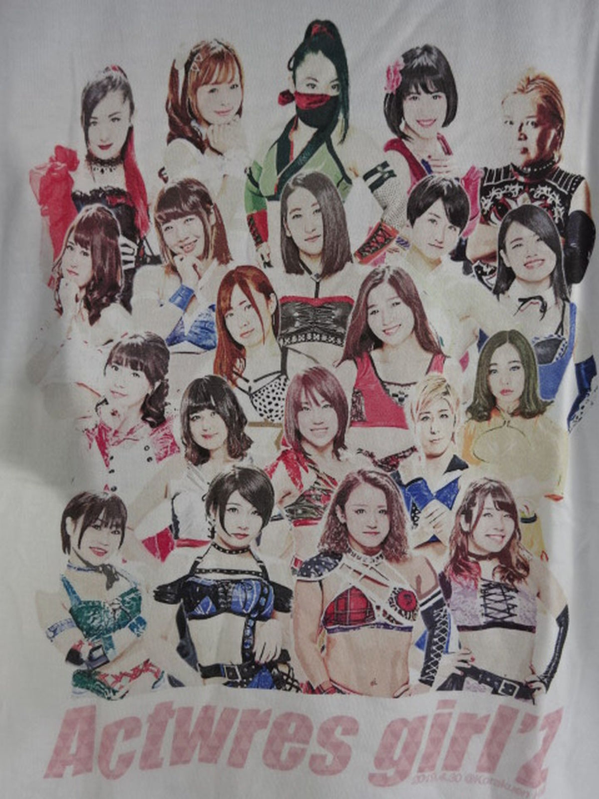 アクトレスガールズ「2019.4.30 後楽園ホール大会」フォトTシャツ