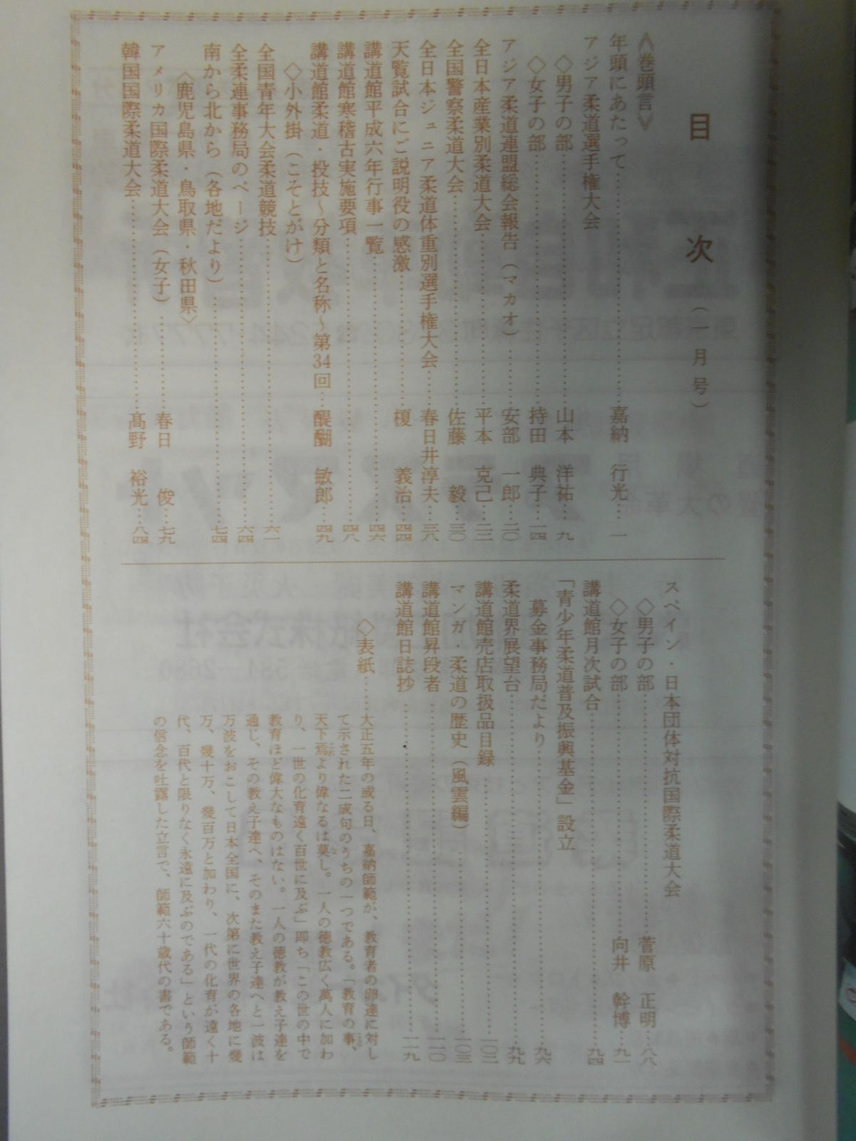 Judo January 1994