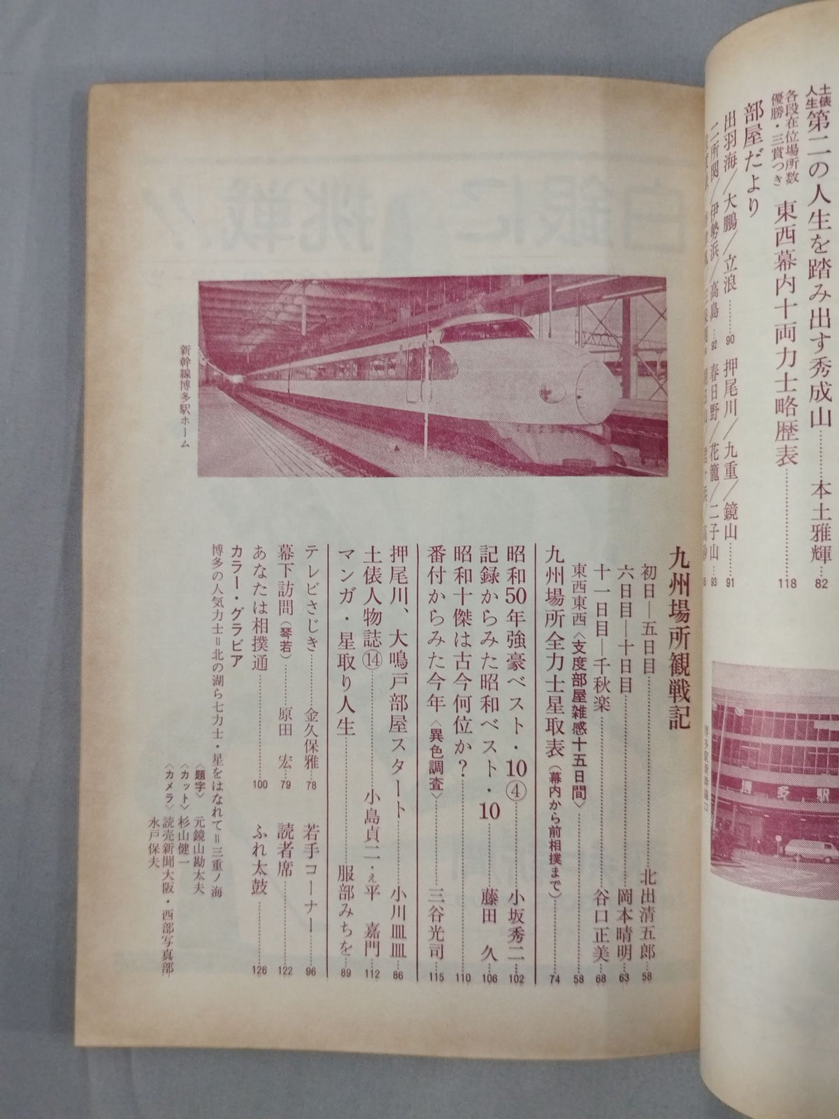 大相撲 1975年12月号