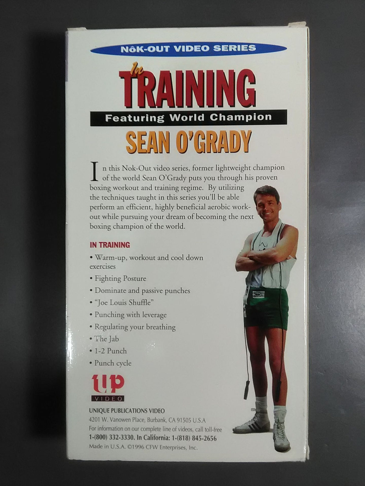 IN TRAINING Featuring World Champion SEAN O’GRADY