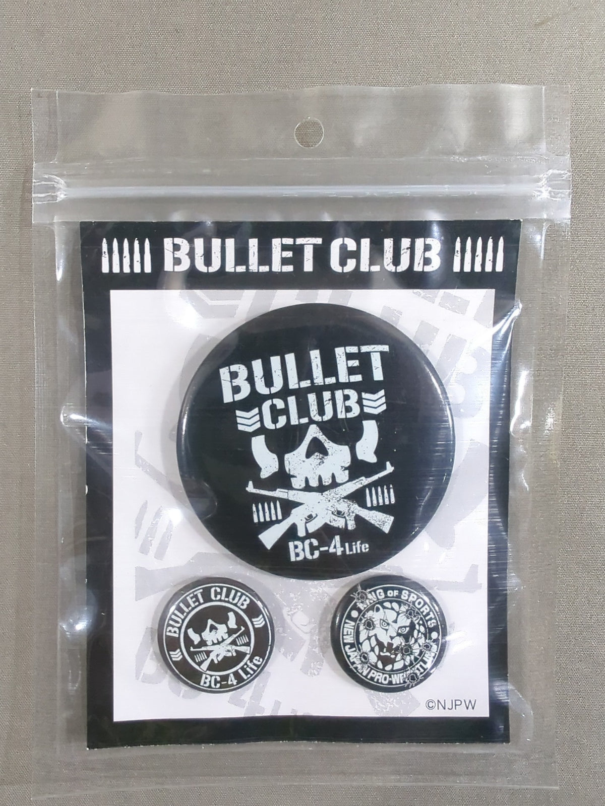 BULLET CLUB 缶バッジセット