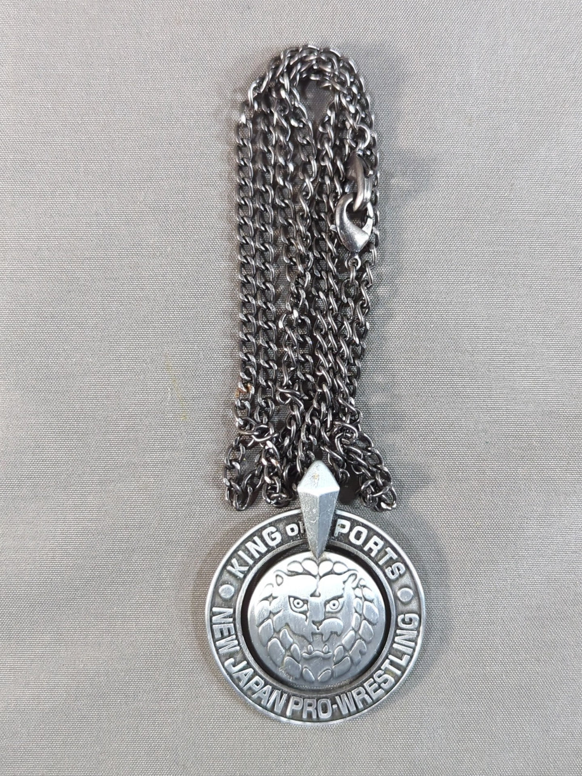 New Japan Pro Wrestling Lion Mark Necklace