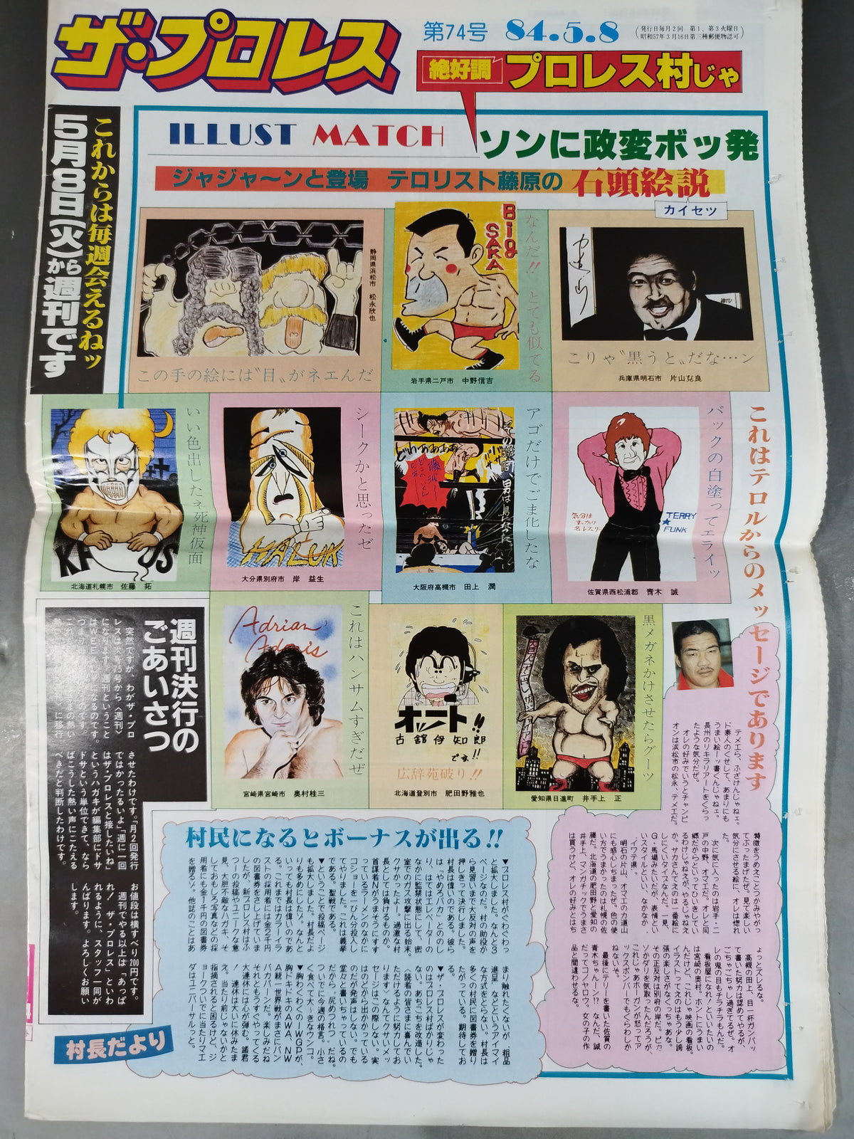 Pro Wrestling 74