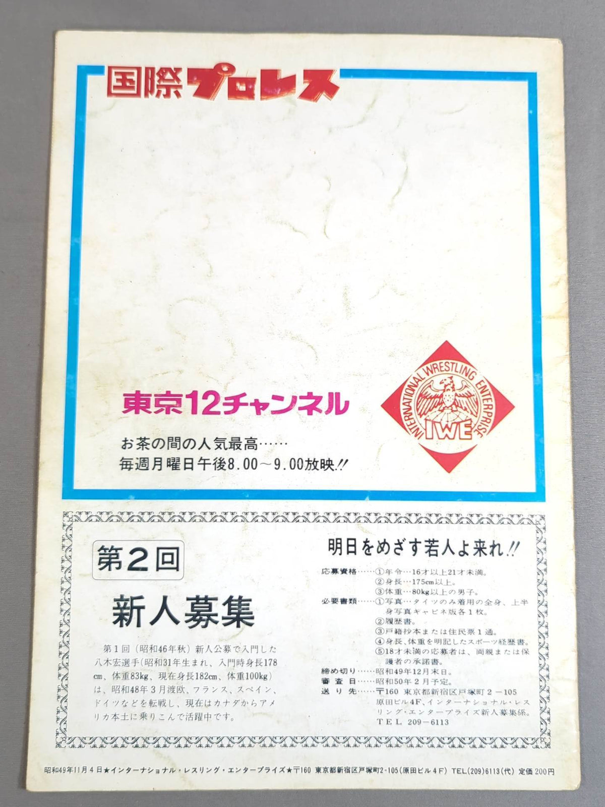 ★ Gagne vs Robinson AWA World ★ Series 74 World Champion Series