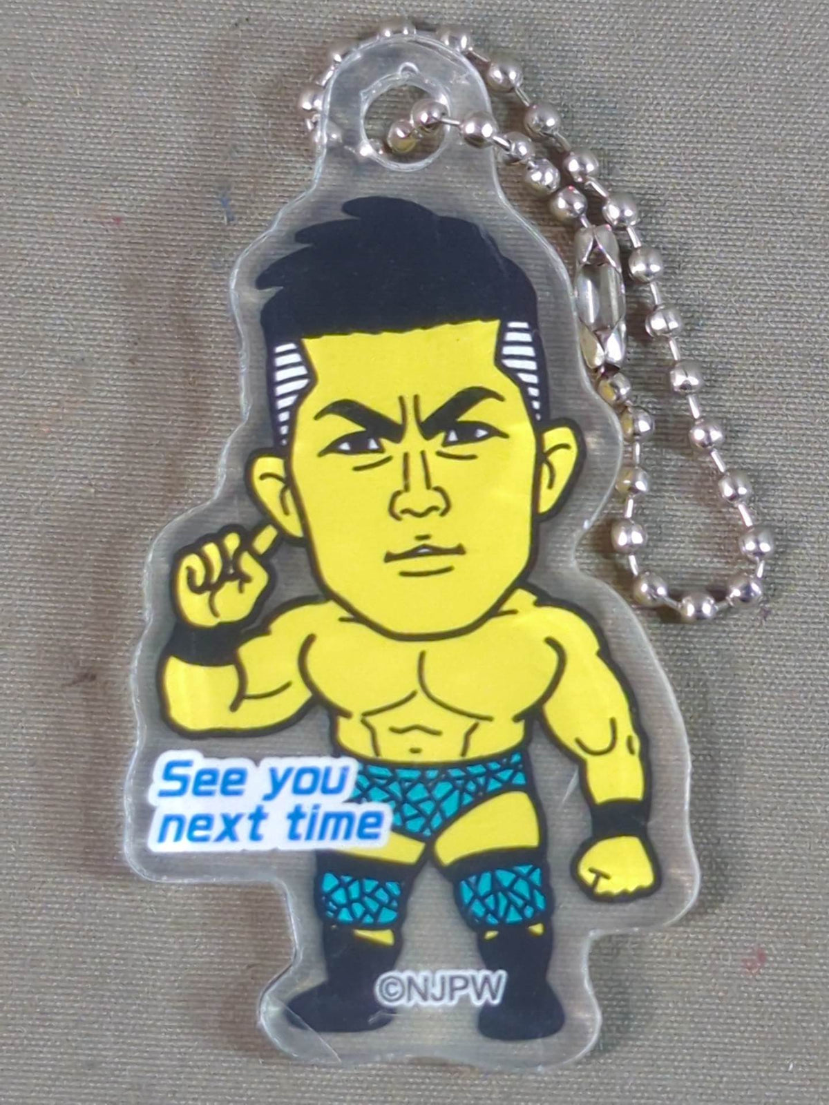 SANADA New Japan Pro Wrestling COLLECTION Acrylic Keychain