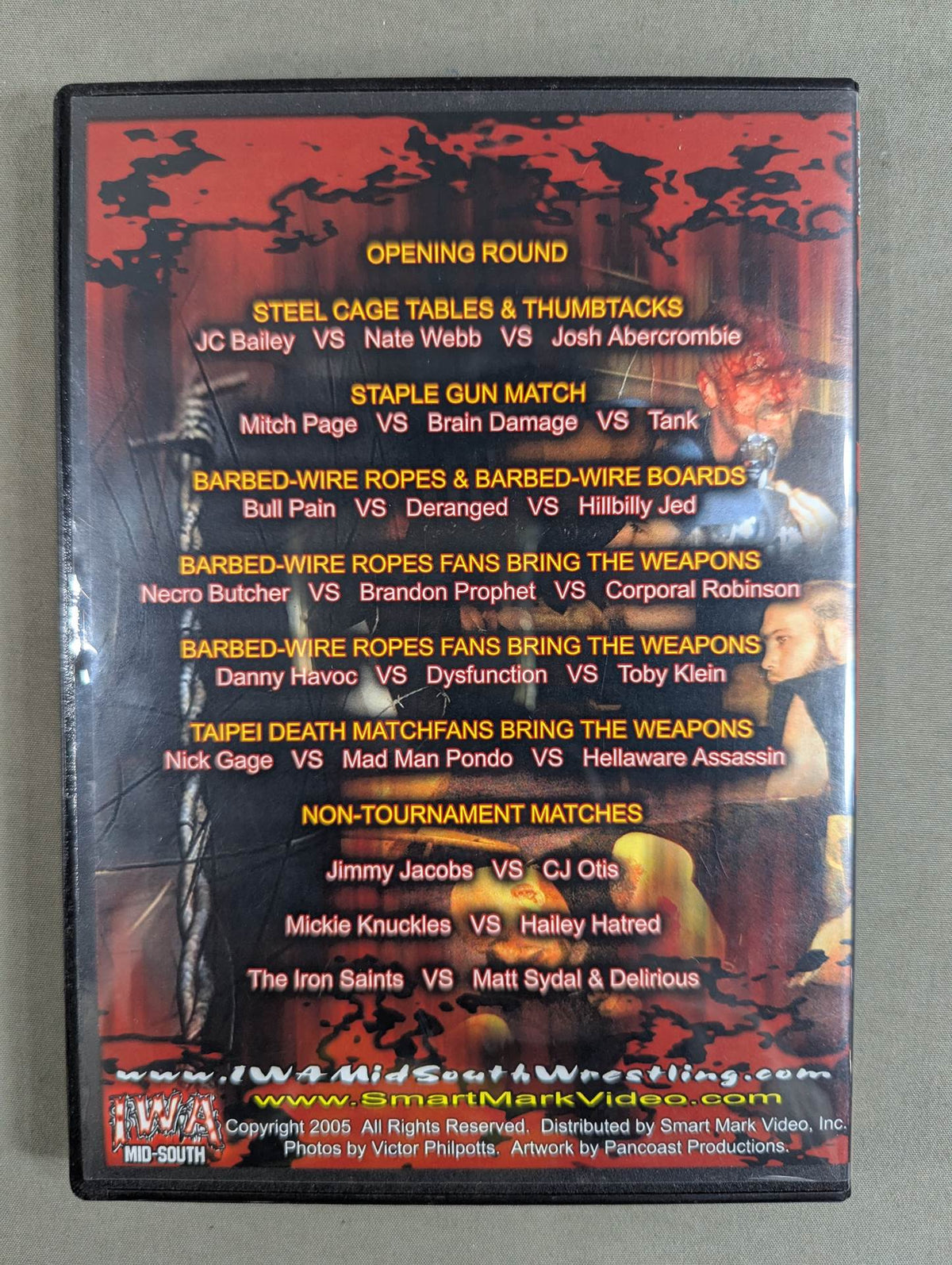 IWA MID SOUTH KING OF THE DEATH MATCHES 2005 NIGHT.1