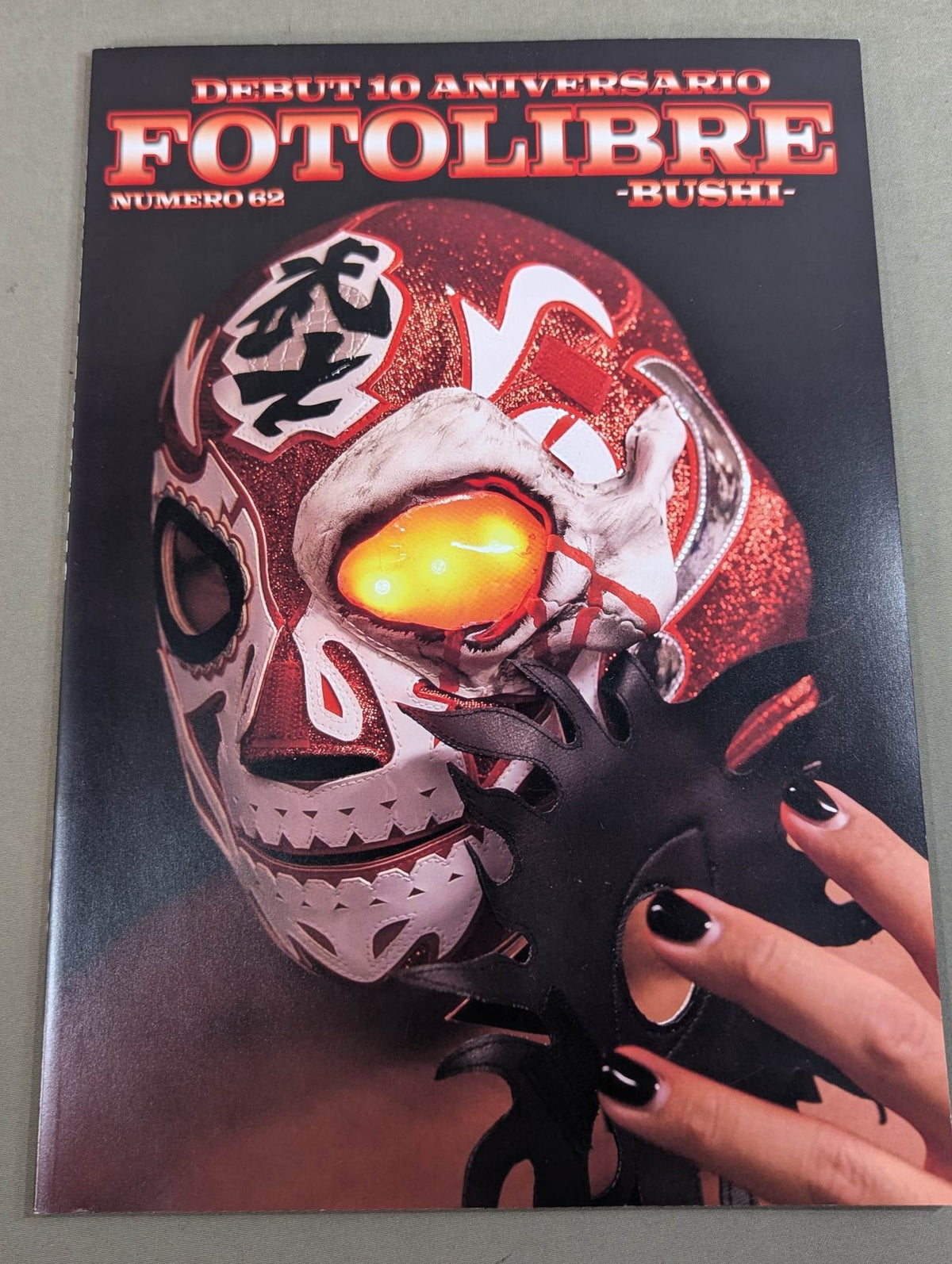 FOTOLIBRE de Mascara Numero.62 (Reprint)