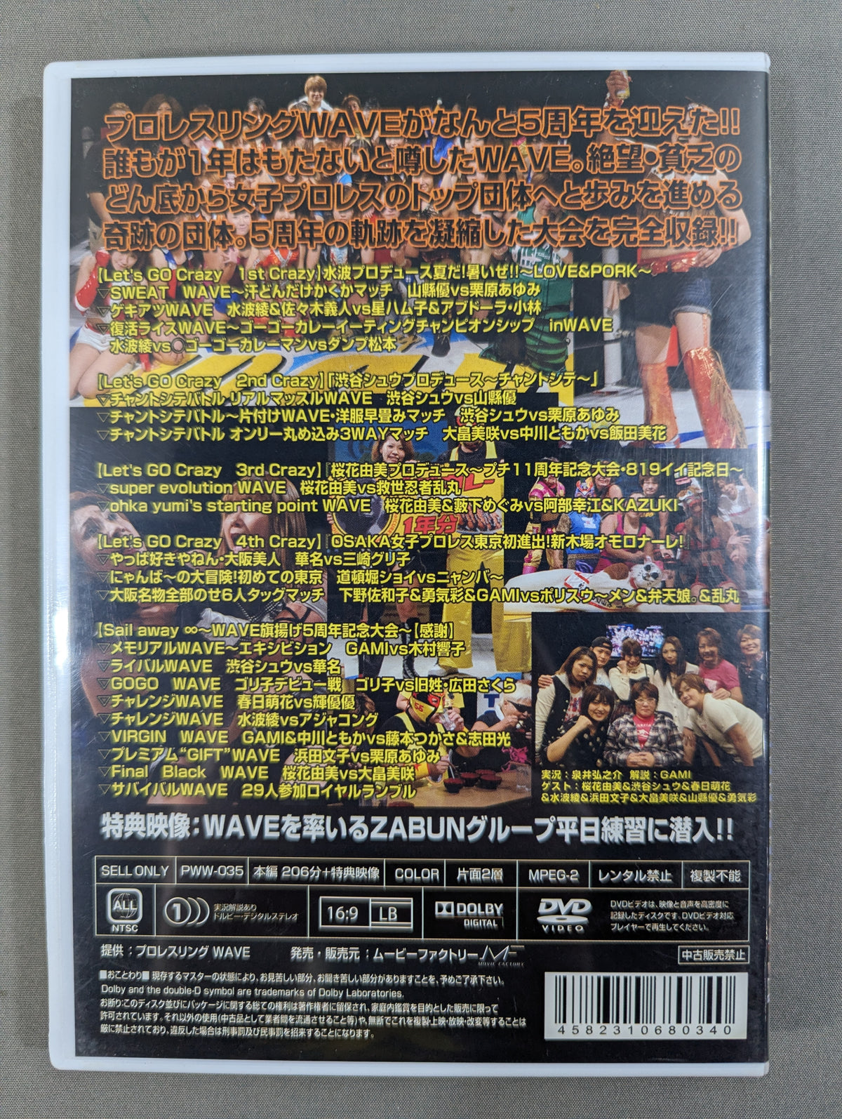 プロレスリングWAVE 5周年記念ファン感謝祭 Let’s Go CRAZY