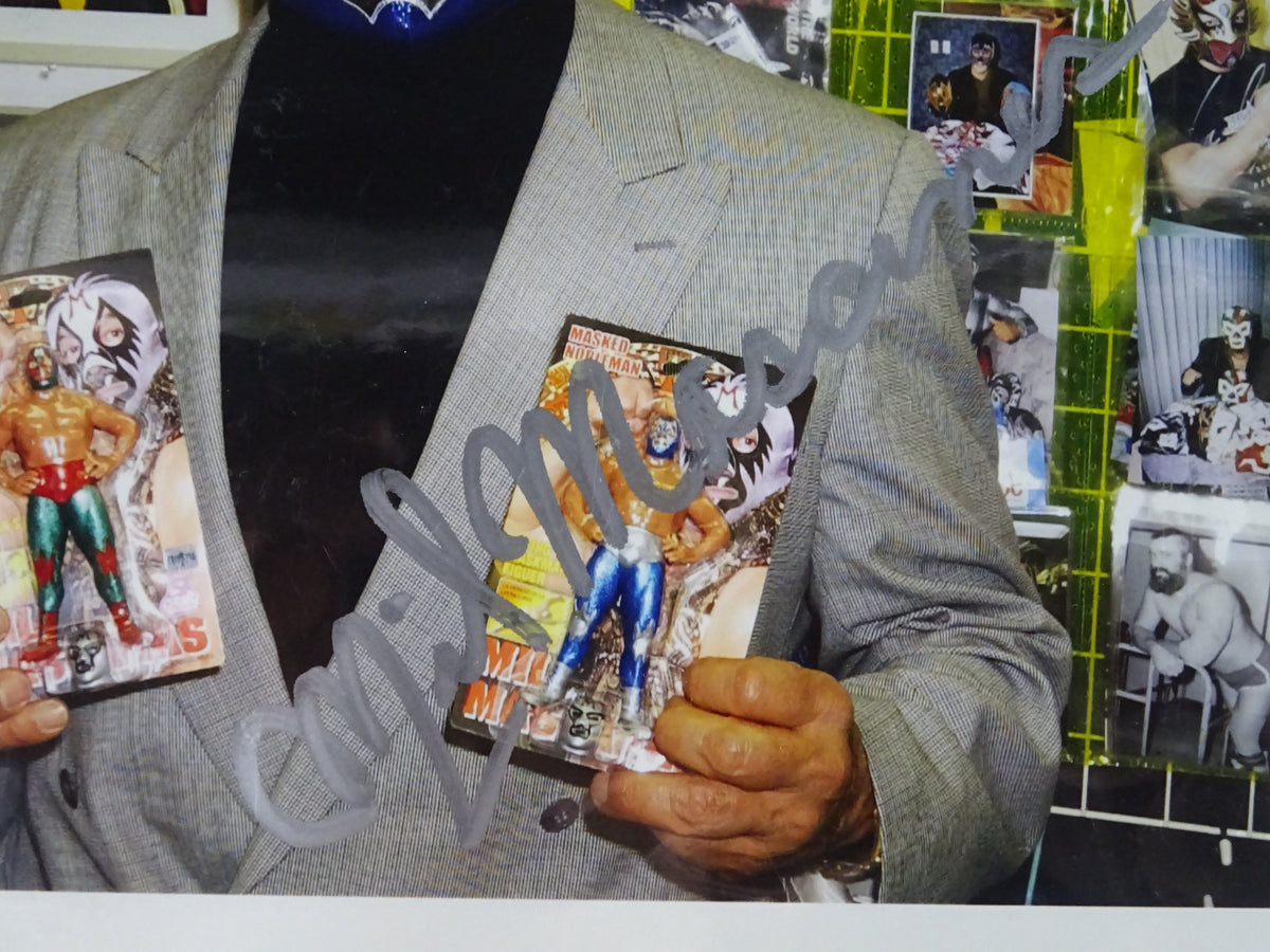 ★Mil Mascaras visited Japan in 2003, privately worn by him ・Blue and silver trade ★