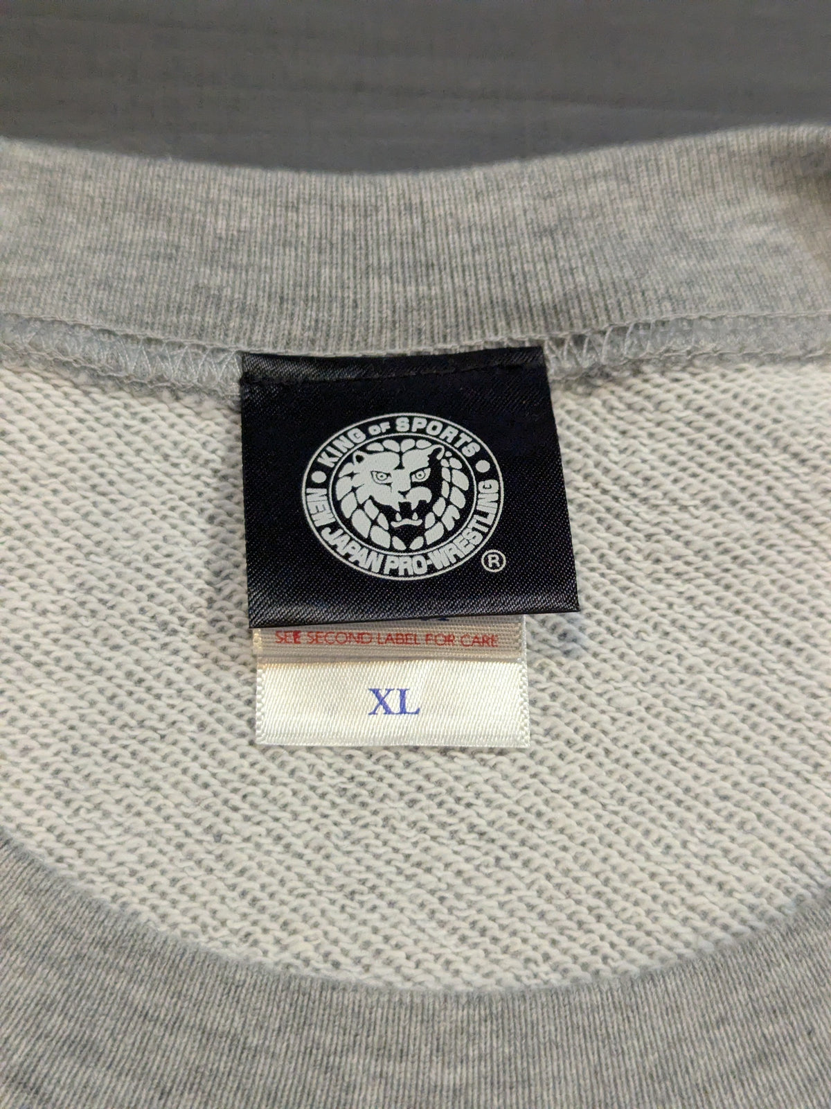 New Japan Pro Wrestling 2025 Lucky Bag Trainer (Mixed Gray)