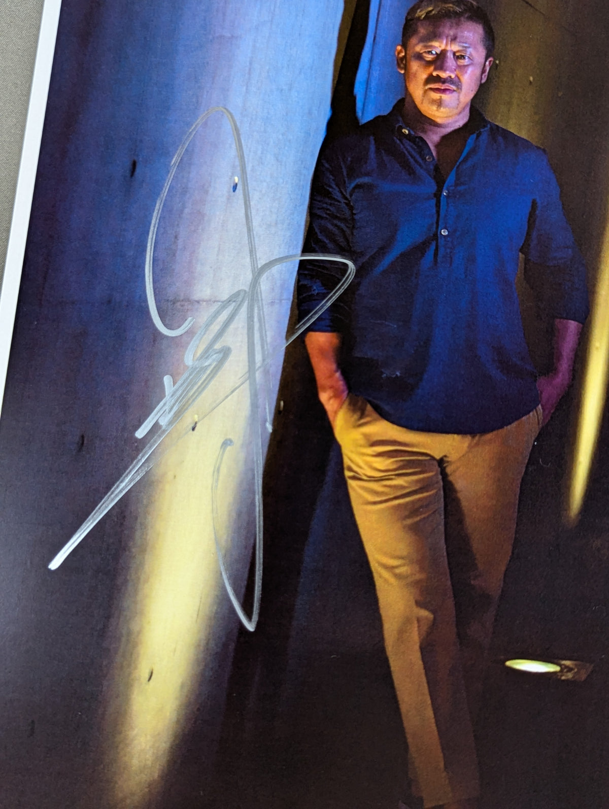 Yoshinobu Kanemaru hand signed autograph Pro-Photo (A-2)