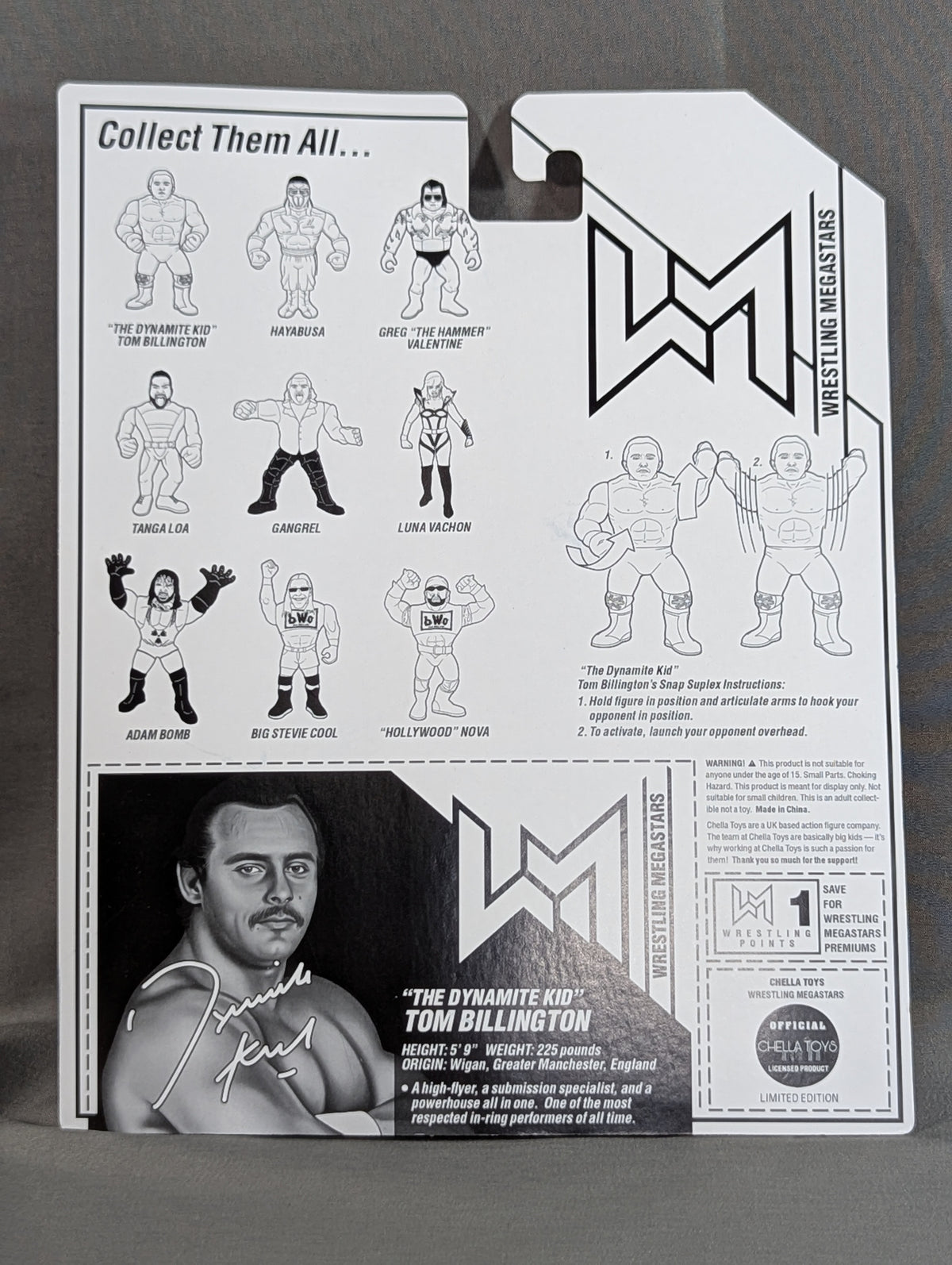 ダイナマイト・キッド / トム・ビリントン (Wrestling Megastars)