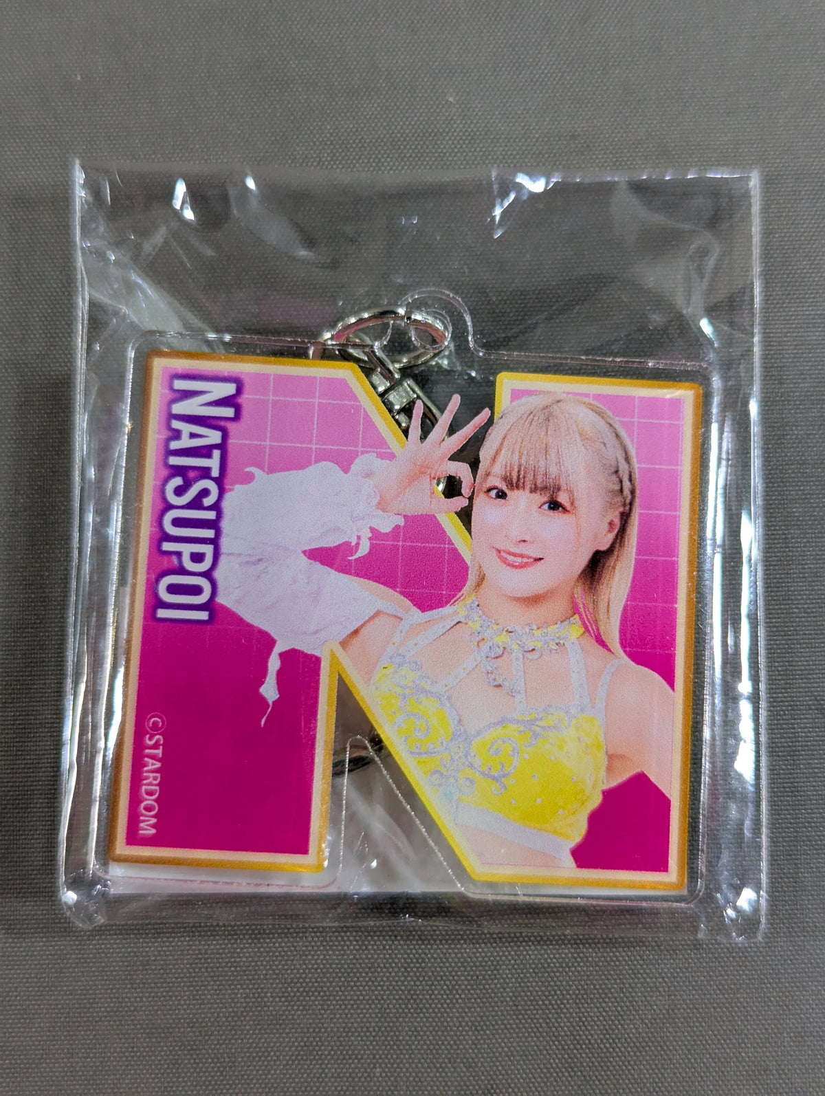 NATSUPOI Initial Key Chain (DMM Oncre)