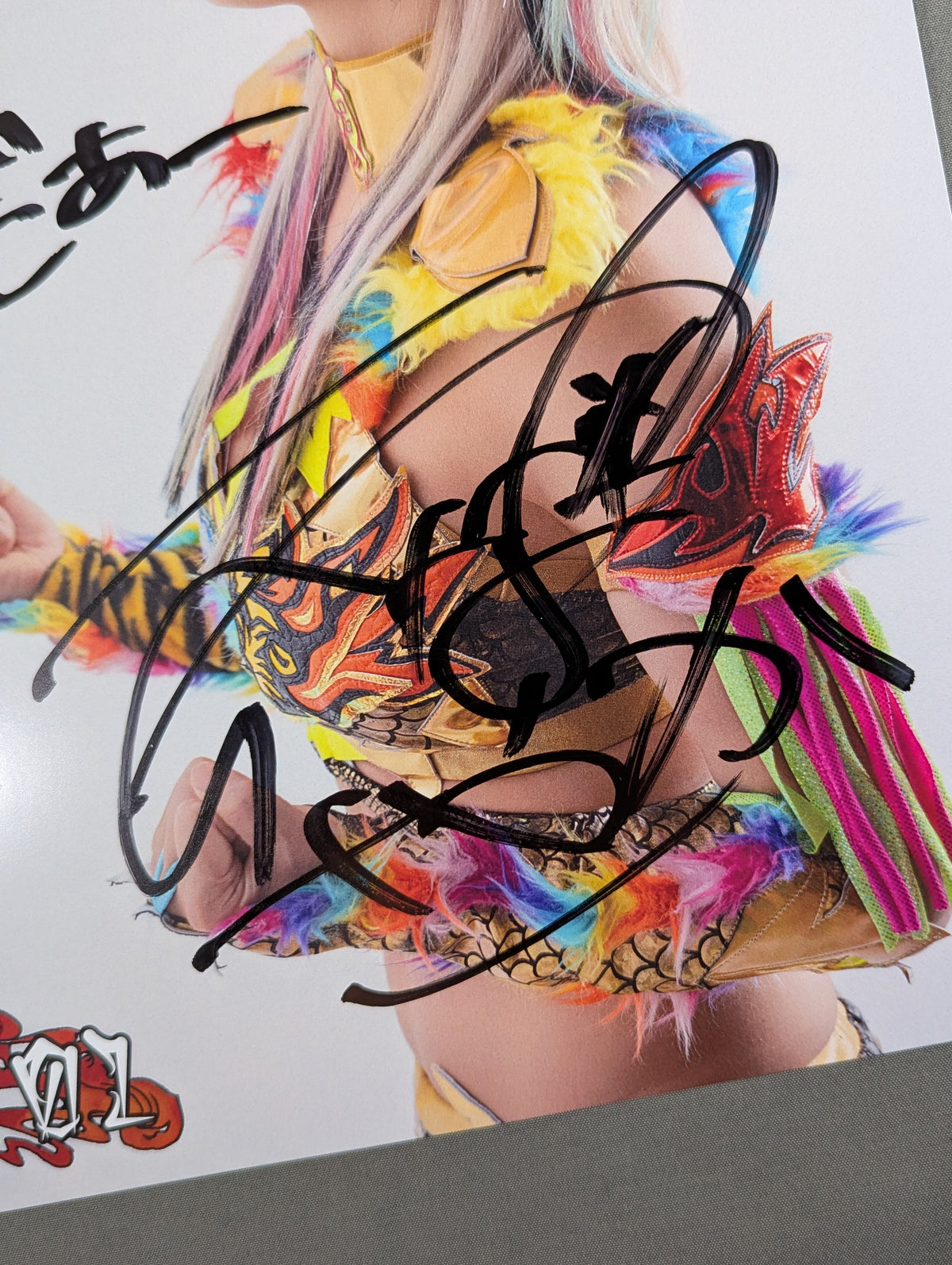 UNAGI SAYAKA hand signed autograph Pro-Photo (D-2)