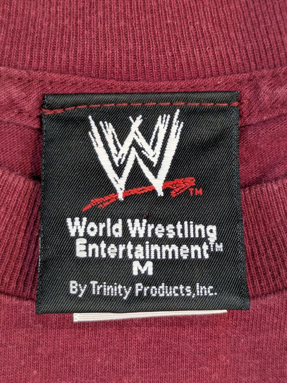 Batista "R U TaLKING 2 ME?" T-shirt (WWE (2005) / Burgundy)