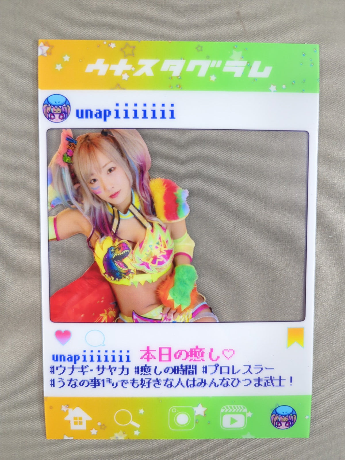 UNAGI SAYAKA Random Clear Card (3)