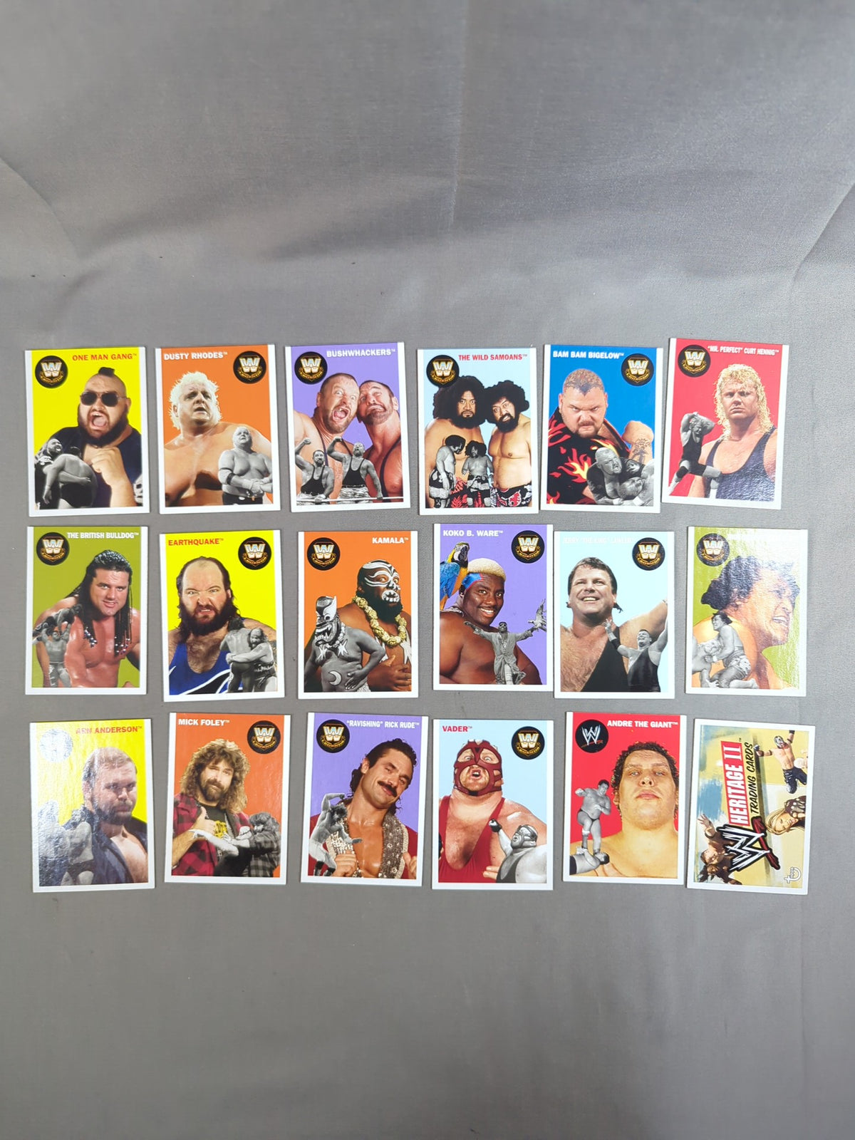 2006 Topps WWE HeritageⅡ レギュラーカード90枚コンプリートセット!!