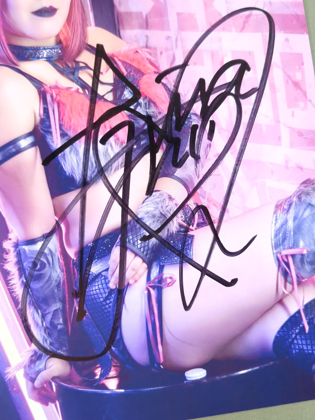 RINA hand signed autograph Stardom Pro-Photo (D-4)
