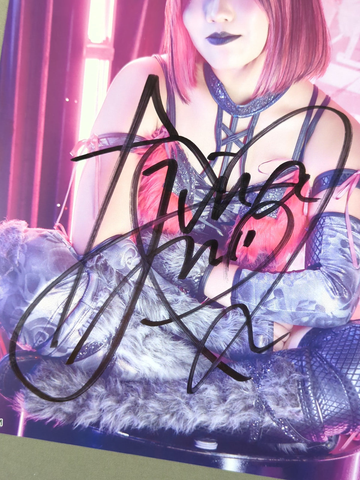 RINA hand signed autograph Stardom Pro-Photo (D-5)