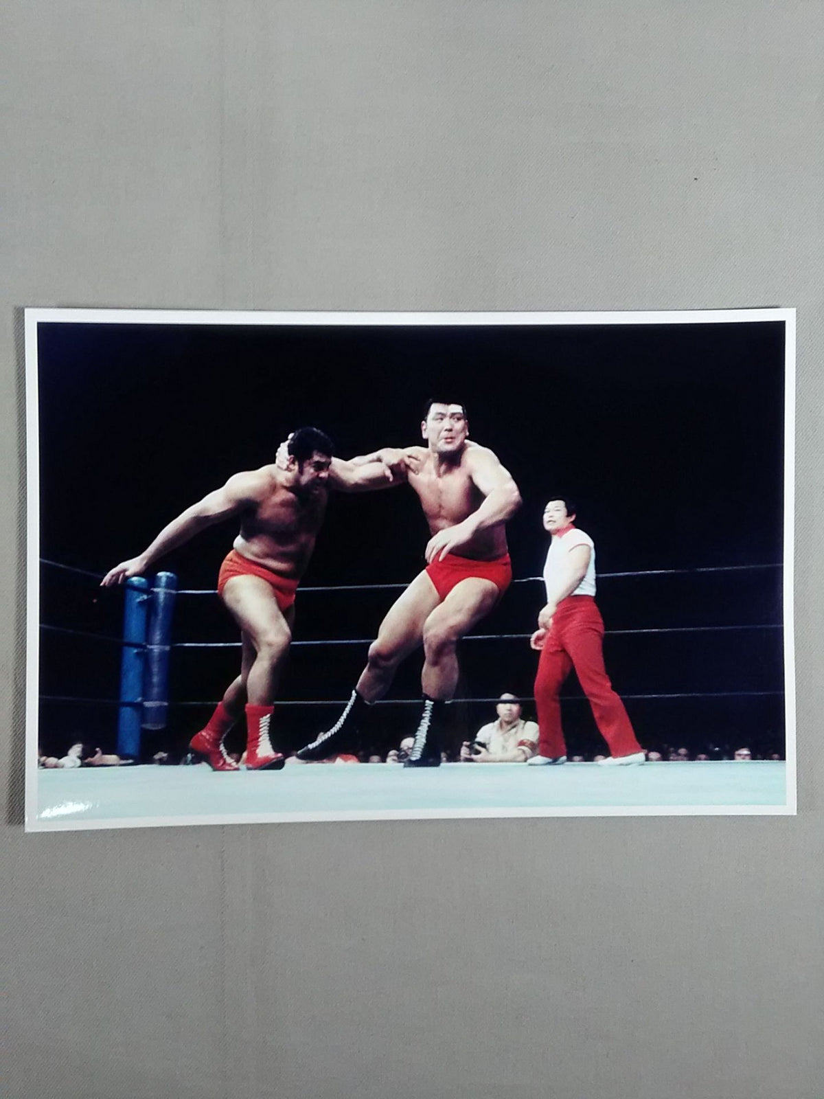 坂口征二&ペドロ・モラレス 大判生写真②