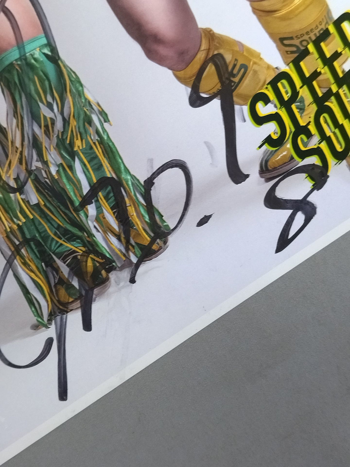 ★SPEED OF SOUNDS Tsutomu★ Osugi & Banana Senga 2 hand signed autographs  Pro-Photo 