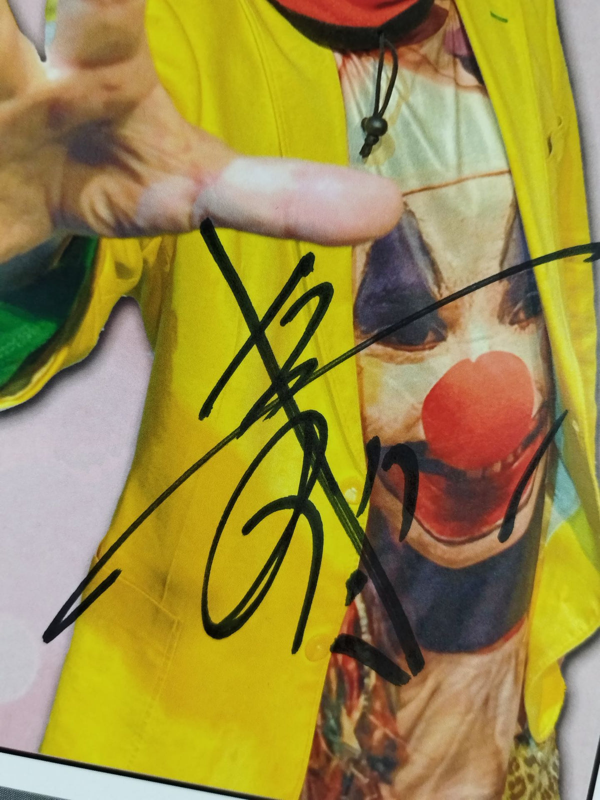 ★ Congratulation !77 years old, Tarzan ★ Yamamoto hand signed autographPro-Photo 