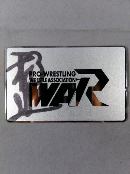 【Jado hand signed autograph 】WAR Logo Ver