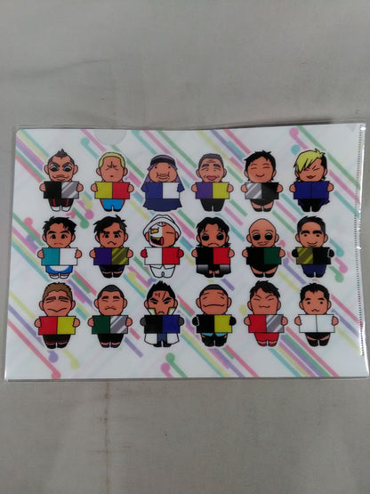 Big Japan Pro Wrestling  AffiliationFighters  illustration plastic file folder