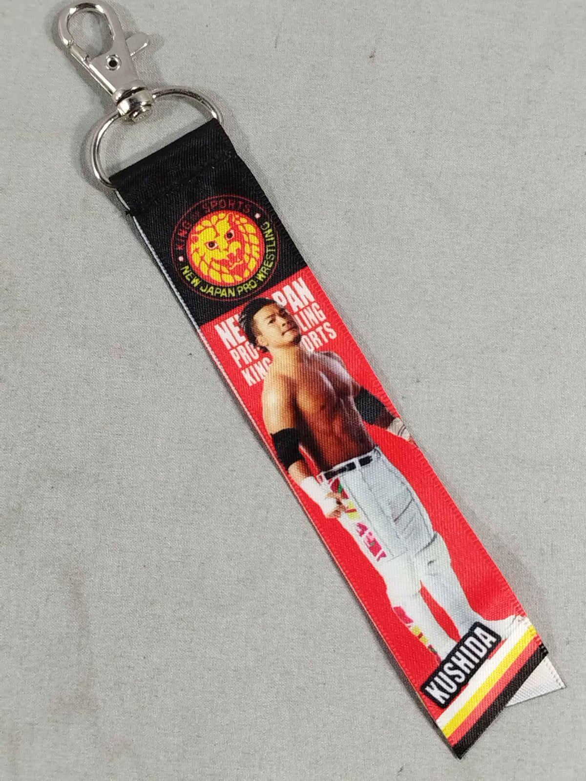 KUSHIDA ミニタペストリーキーホルダー