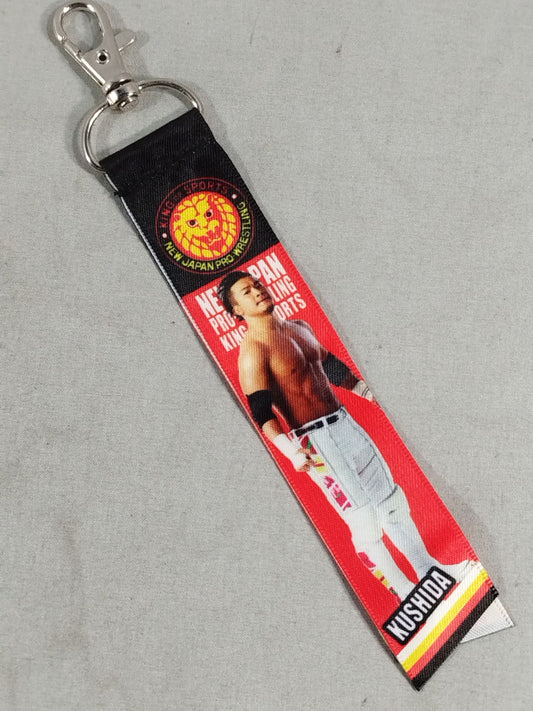 KUSHIDA ミニタペストリーキーホルダー