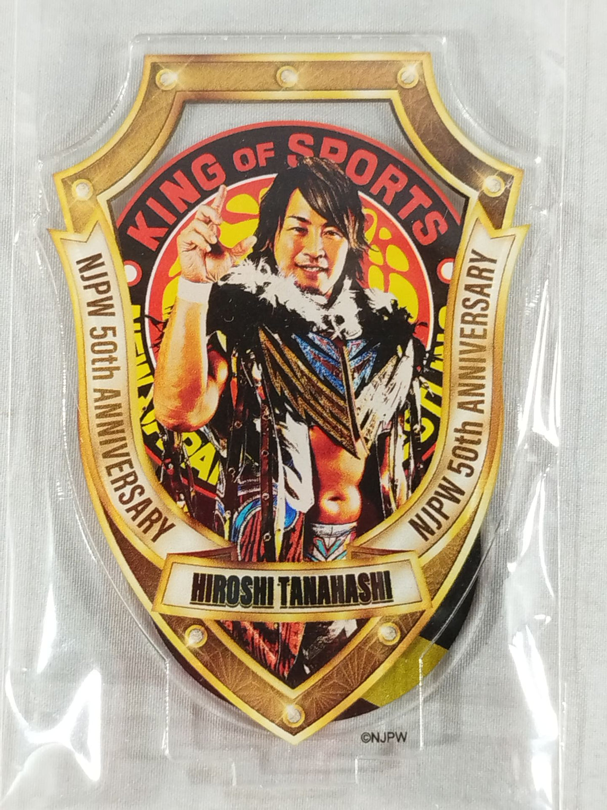 50th Anniversary Goods Hiroshi Tanahashi Acrylic Stand