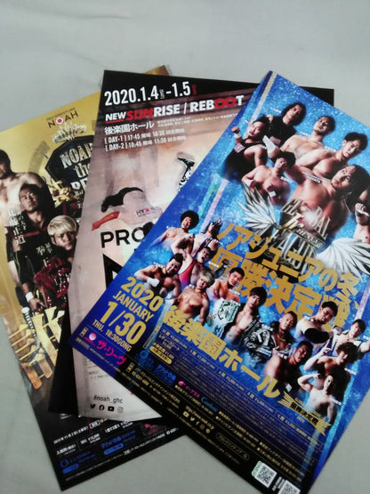 プロレスリングNOAH フライヤーセット③