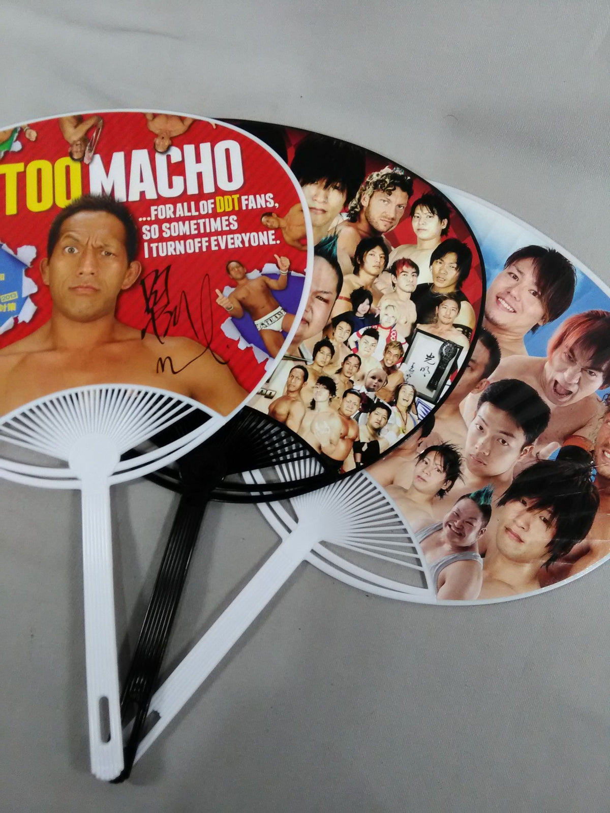 DDTプロレスリング うちわセット③