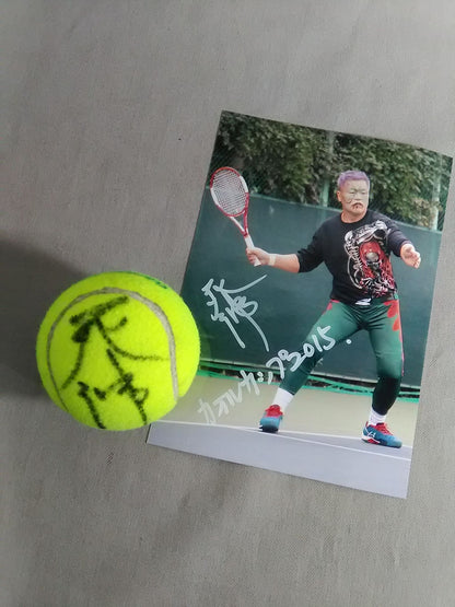 死神 サイン入りテニスボール&ブロマイド