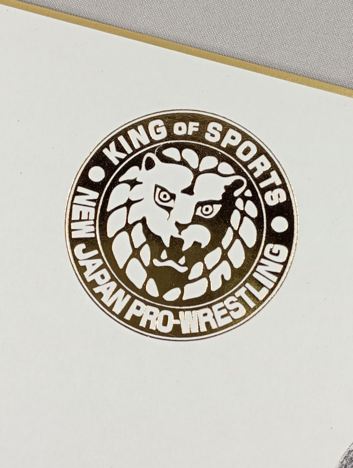 Hiroshi Tanahashi  & Yuji Nagata (Lion Mark Shikishi ( Autograph board ) )