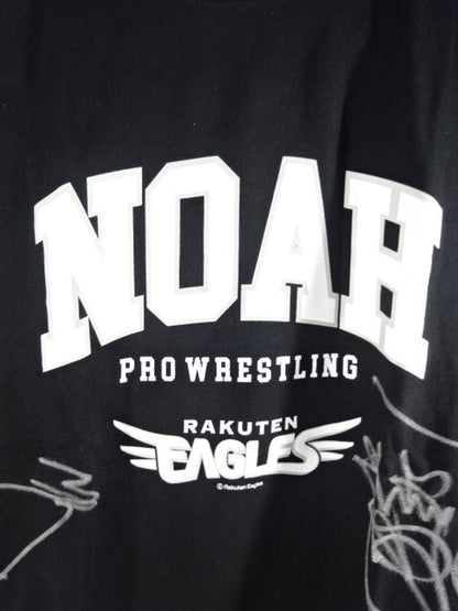 【4選手直筆サイン入】NOAH×楽天ゴールデンイーグルス コラボTシャツ