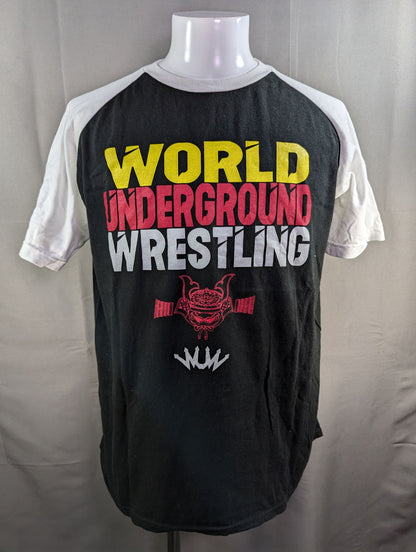 WORLD UNDERGROUND WRESTLING【Official】ラグランTシャツ