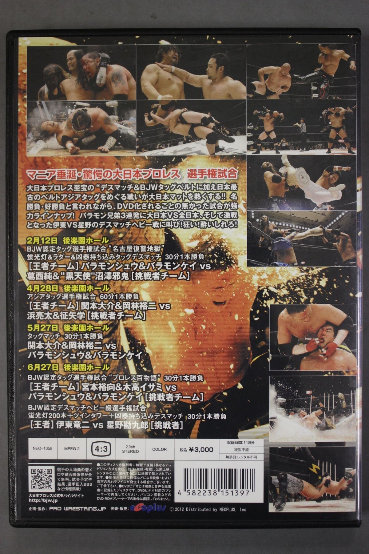 大日大戦2011セレクションVol.1 狂い咲き選手権スペシャル+1