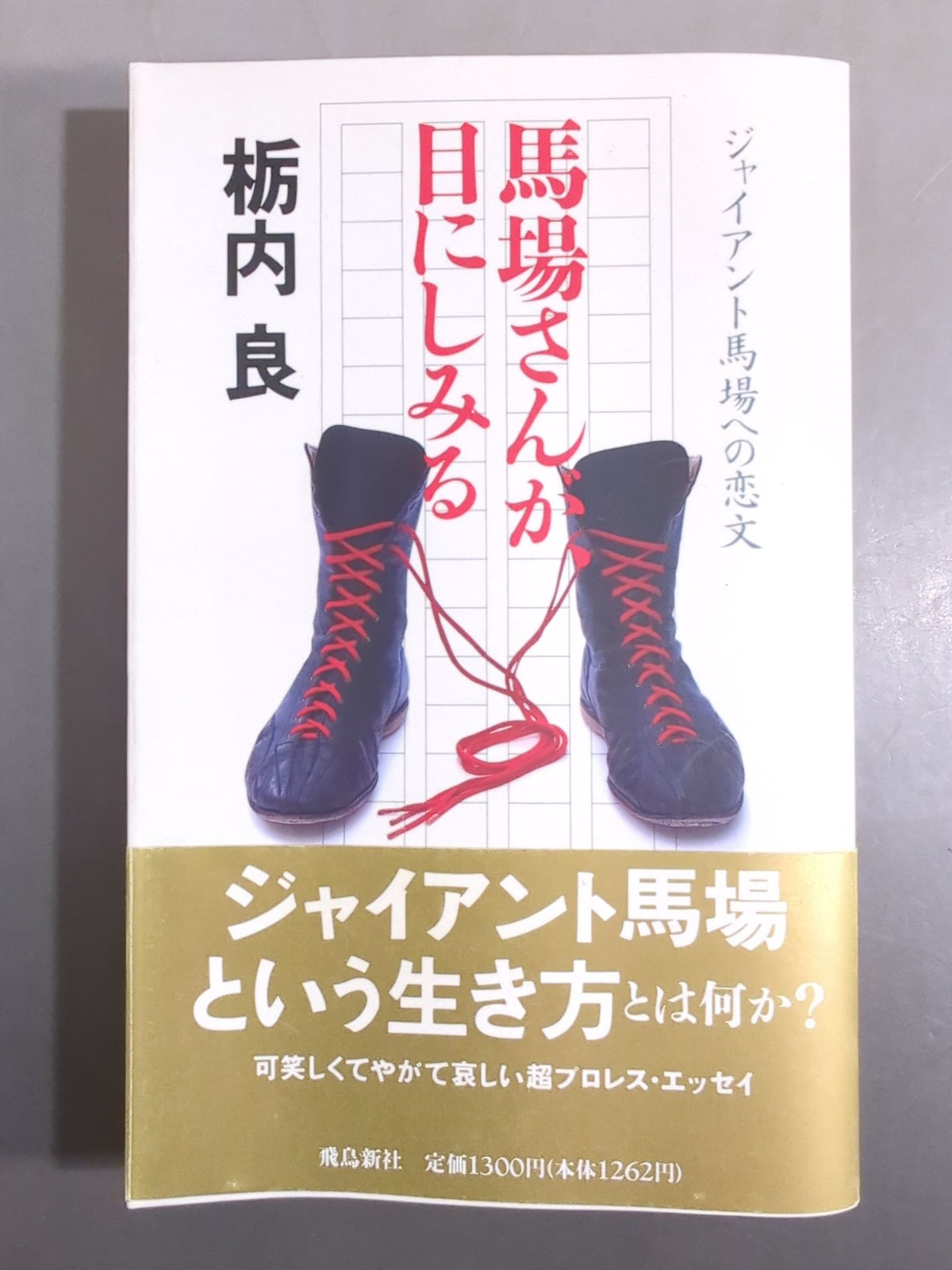 Mr. Baba's love letter to Giant Baba  in his eyes