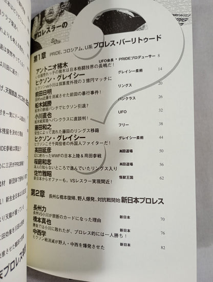 プロレスラーの｢?｣
