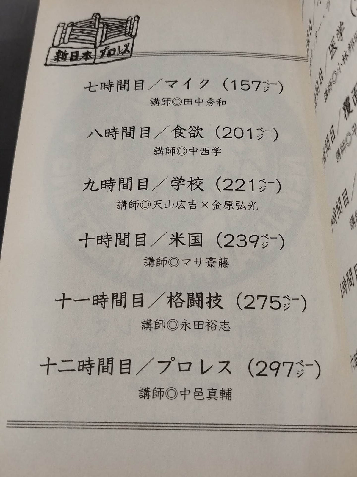 New Japan Pro Wrestling  Study Book