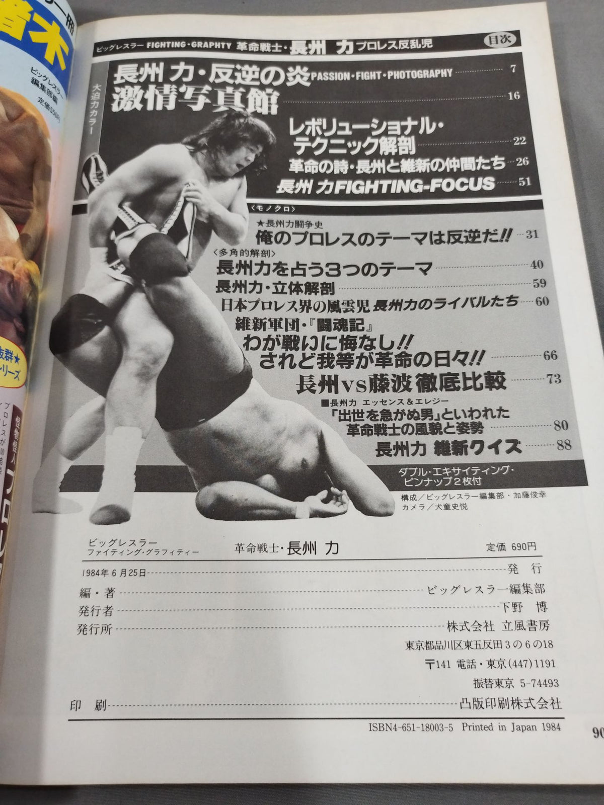 Revolutionary Warrior Riki Choshu  Pro Wrestling Rebel