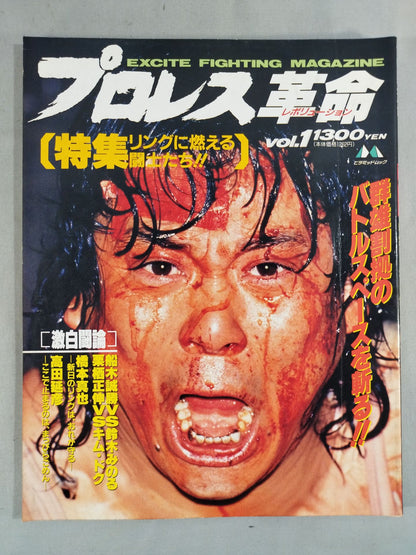 Pro Wrestling  Revolution vol.1 / Special Feature: Fighters burning in the ring!!